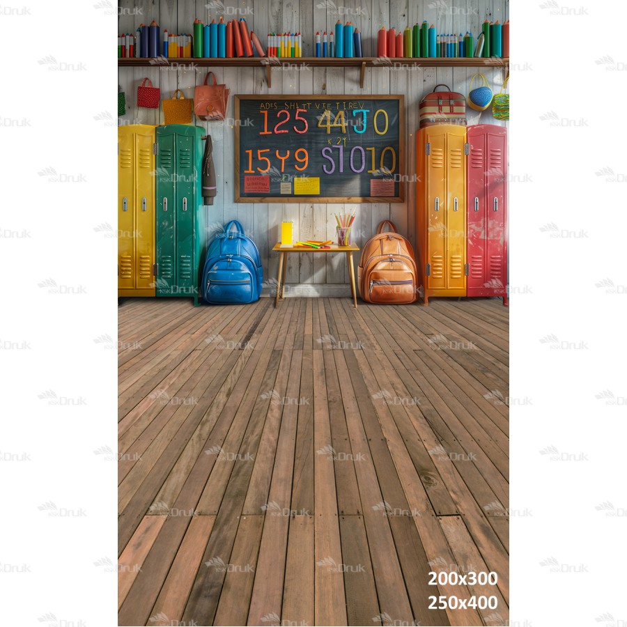 Tło fotograficzne Szkoła Przedszkole 3090
